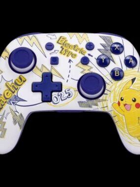 PowerA Nano Enhanced Wireless Controller for Nintendo Switch - Pokemon: Pikachu